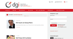 Desktop Screenshot of dgi-net.de